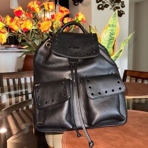 Brand New Authentic Leather Valentino Backpack with Tags.